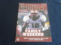 2007 SEP 29 FOOTBALL PROGRAM - ELON UNIV VS APPALACHIAN STATE UNIV - SP 1215P