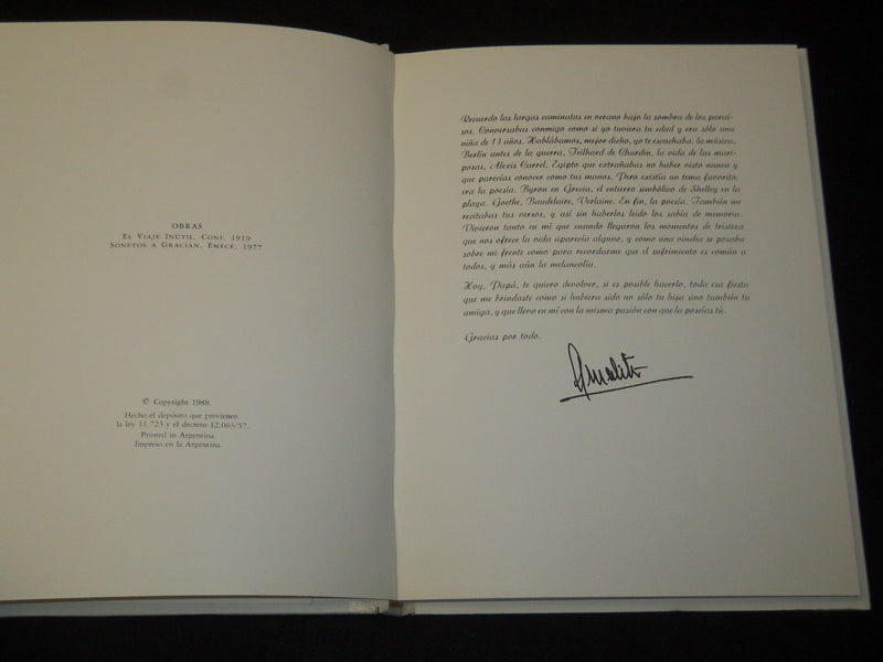 1988 LA HORA SIN TIEMPO BOOK BY ALBERTO LACROZE - FIRST EDITION - I 1863