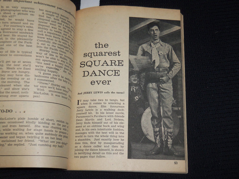 1956 SEPTEMBER COMPACT DIGEST MAGAZINE - SHIRLEY MACLAINE - JAMES DEAN- SP 4862F