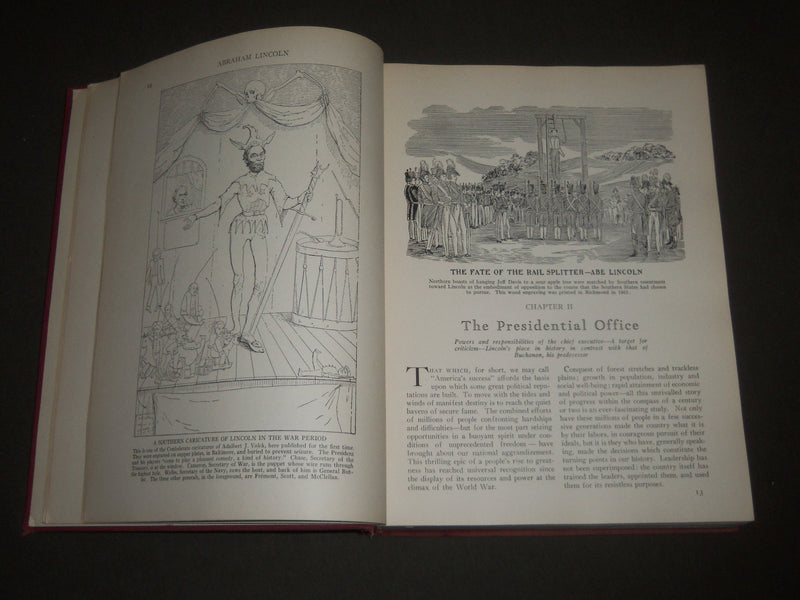 1929 ABRAHAM LINCOLN HIS PATH TO THE PRESIDENCY BOOK BY ALBERT SHAW - I 1271