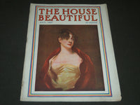 1907 JULY THE HOUSE BEAUTIFUL MAGAZINE - GREAT PHOTOS & ADS - ST 386