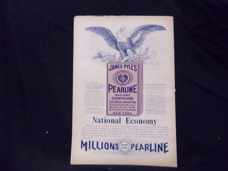1895 MAY LADIES' HOME JOURNAL MAGAZINE - GREAT ILLUSTRATIONS & ADS - ST 1543