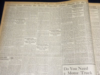 1920 AUGUST 29 NEW YORK TIMES - COX STIRS ENTHUSIASM SPEAKS TWICE - NT 8564