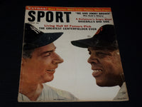 1964 AUGUST SPORT MAGAZINE - DIMAGGIO & MAYS COVER - E 236