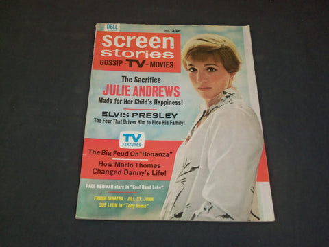 1967 DECEMBER SCREEN STORIES MAGAZINE - JULIE ANDREWS - SP 8203