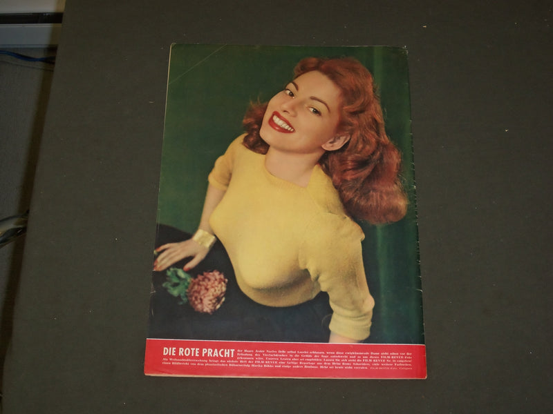1956 NOV 27 FILM REVIEW (GERMAN) MAGAZINE - NICE PHOTOS, ARTICLES & ADS - B 3977