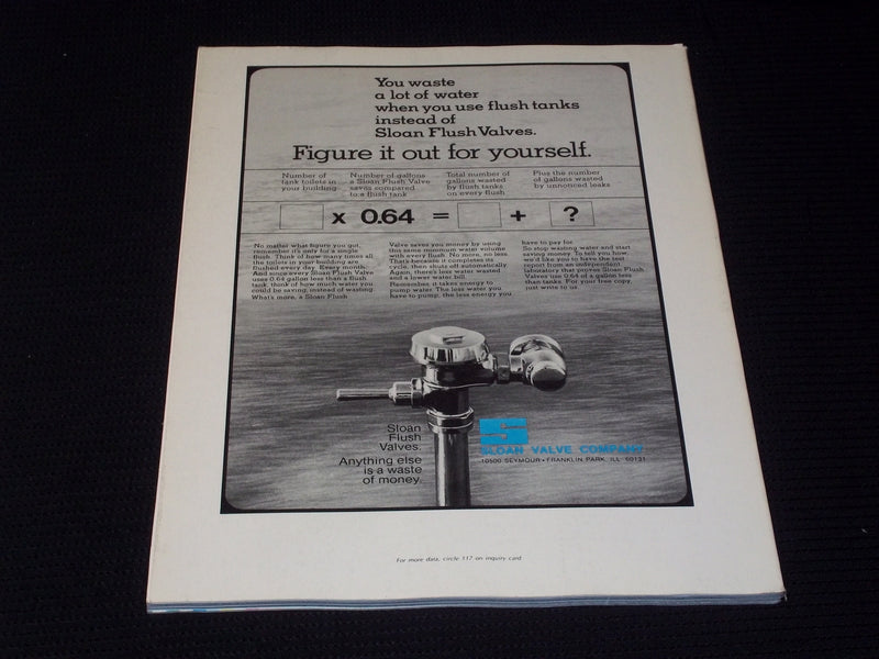 1977 SEPTEMBER ARCHITECTURAL RECORD MAGAZINE - JOHNS-MANVILLE DENVER - E 4159