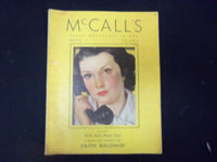 1936 MARCH MCCALL'S MAGAZINE - NICE ILLUSTRATIONS, STORIES & ADS - ST 3889