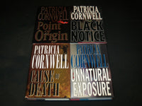 1994-2004 PATRICIA CORNWELL MYSTERY HARDCOVER BOOKS LOT OF 9 - KD 48A