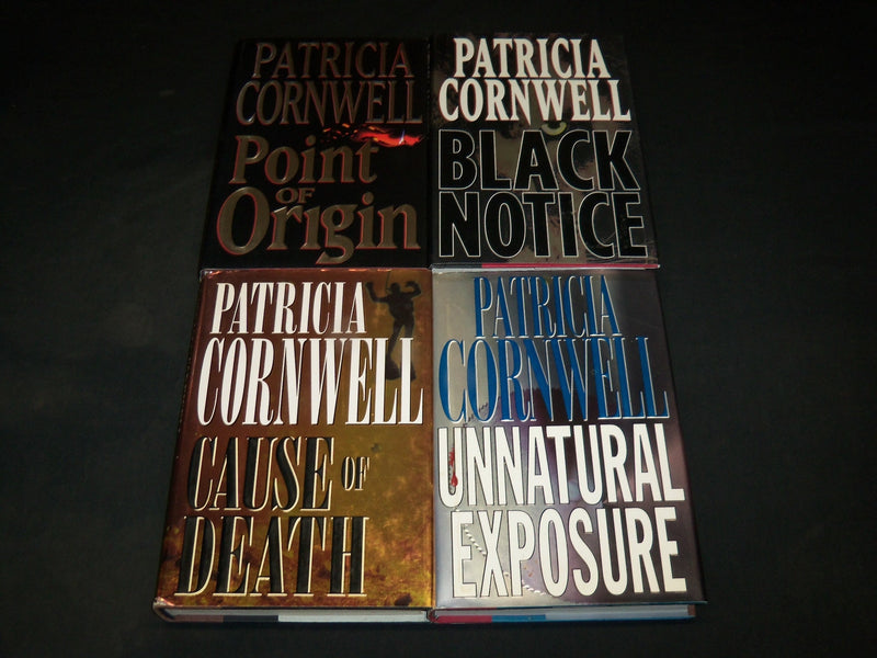 1994-2004 PATRICIA CORNWELL MYSTERY HARDCOVER BOOKS LOT OF 9 - KD 48A