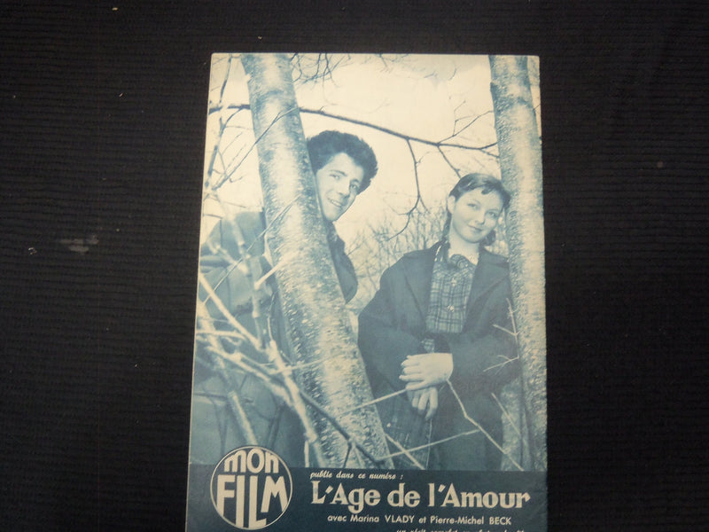 1954 JULY 7 MON FILM FRENCH MAGAZINE - LUIS MARIANO - E 26175