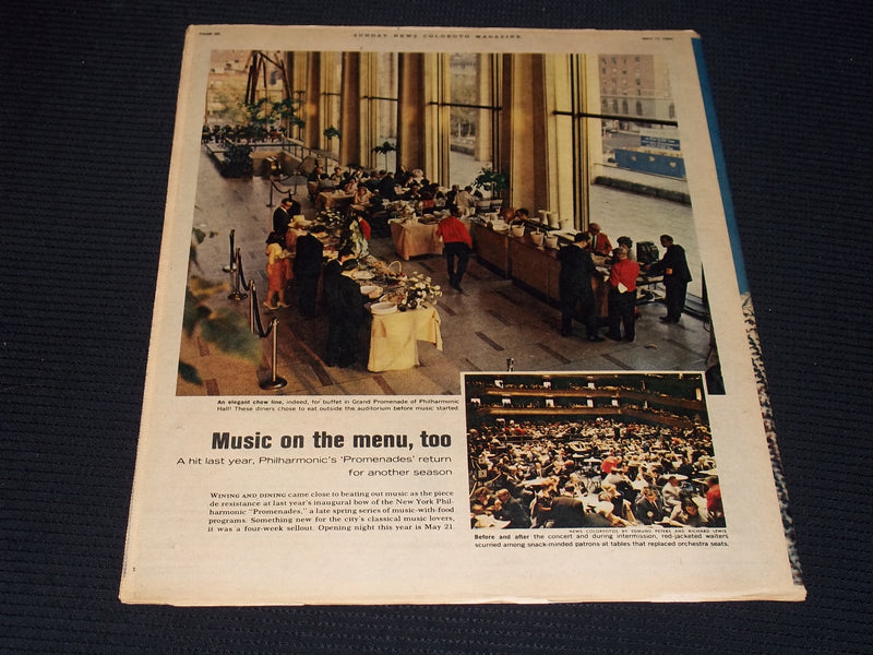 1964 MAY 17 SUNDAY NEW YORK NEWS COLOROTO MAGAZINE - GEORGE HAMILTON - E 13024