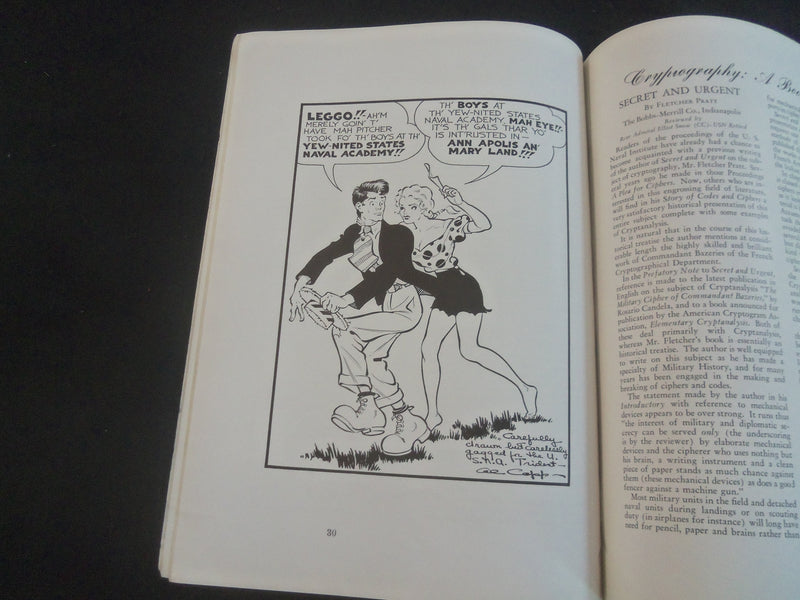 1939 JUNE TRIDENT MAGAZINE - UNITED STATES NAVAL ACADEMY - B 5530X