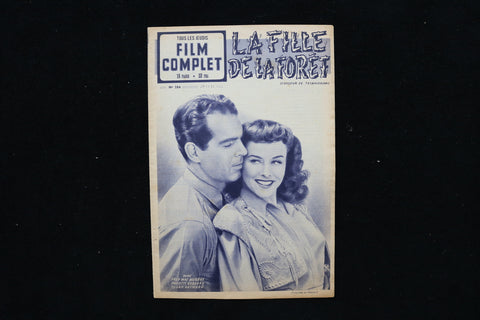 1951 NOV 29 FILM COMPLET MAGAZINE - F. MACMURRAY & P. GODDARD - FRENCH - E 24671