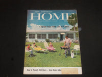 1957 FEBRUARY THE AMERICAN HOME MAGAZINE - NICE COVER, STORIES & PHOTOS- SP 7229
