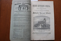 1875 JANUARY CHURCH EXTENSTION ANNUAL - NINTH REPORT - SOFTCOVER BOOK - K 3246