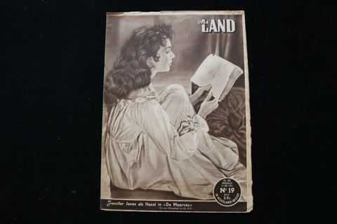 1951 MAY 12 ONS LAND MAGAZINE - JENNIFER JONES COVER - E 25252