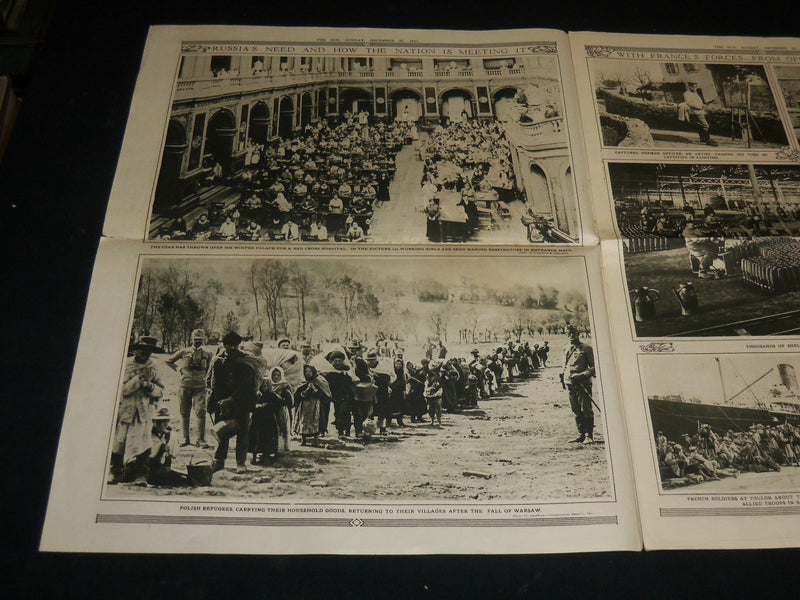 1915 DECEMBER 26 THE SUN PICTORIAL MAGAZINE SECTION - PROMISE OF PEACE - NP 5429