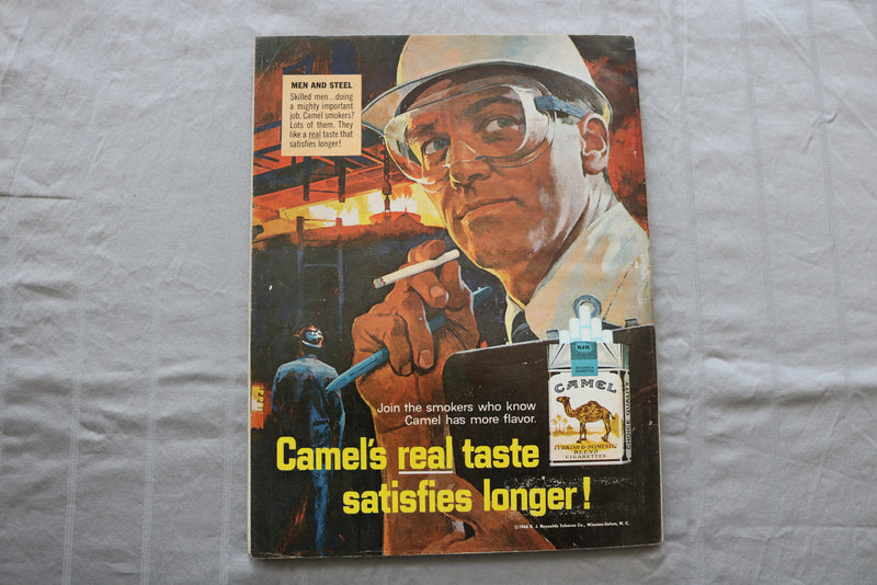 1966 JULY ARGOSY MAGAZINE - ADVENTURE VACATION COVER - SP 6187K