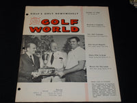 1966 OCTOBER 14 GOLF WORLD MAGAZINE - DON MASSENGALE FRONT COVER - E 7298