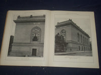 1908 OCTOBER THE BRICKBUILDER MAGAZINE - AN ARCHITECTURAL MONTHLY - ST 258K