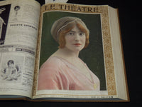 1913 JANUARY-JUNE LE THEATRE MAGAZINE BOUND VOLUME - 12 ISSUES - KD 2278O