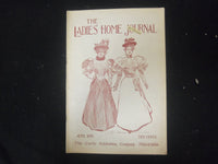1895 APRIL LADIES' HOME JOURNAL MAGAZINE - C.D. GIBSON COVER - ST 4487