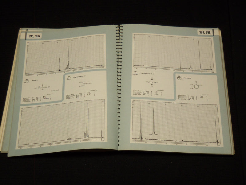 1962-1963 NMR HIGH RESOLUTION SPECTRA CATALOGS VOLUME 1 & 2 - SPIRAL - R 732F