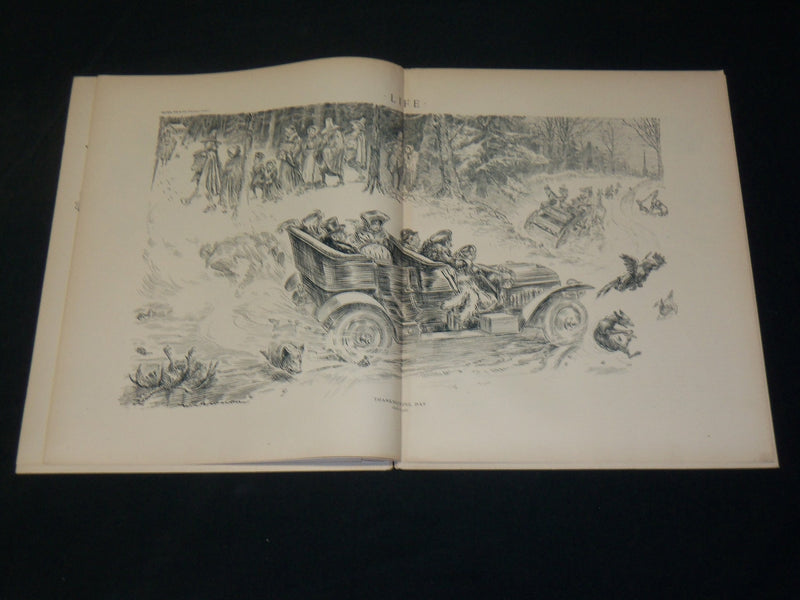 1906 NOVEMBER 1 LIFE MAGAZINE - THANKSGIVING NUMBER - NICE ILLUS. - B 4590H