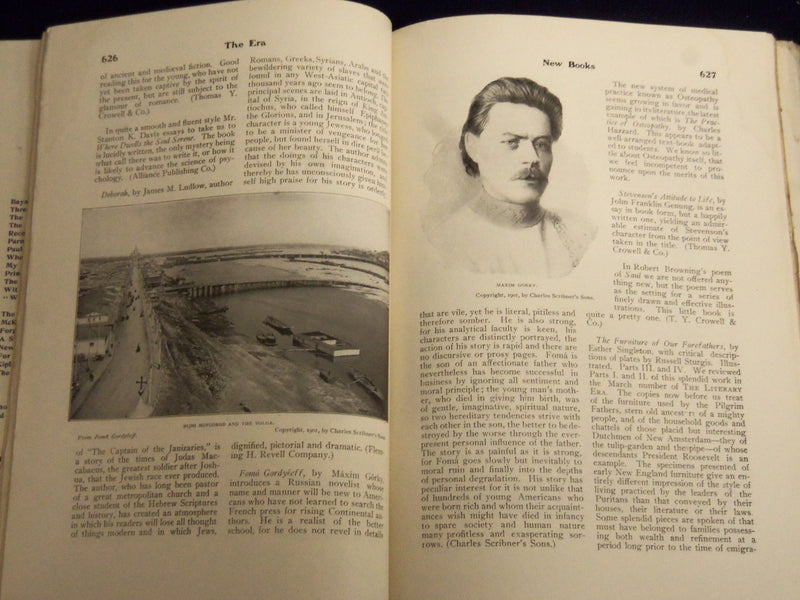 1901 OCTOBER THE ERA MAGAZINE - PRINCE CHARKO BY MAXIM GORKY - SP 2520