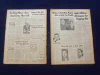 1955 MAR 31 NEW YORK DAILY NEWS NEWSPAPER -INDICT WIFE IN HORSEWHIPPING- NP 6744