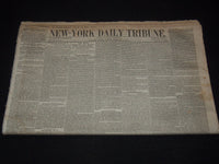 1849 SEPTEMBER NEW YORK DAILY TRIBUNE NEWSPAPER LOT OF 24 - GOLD RUSH - NP 5839H