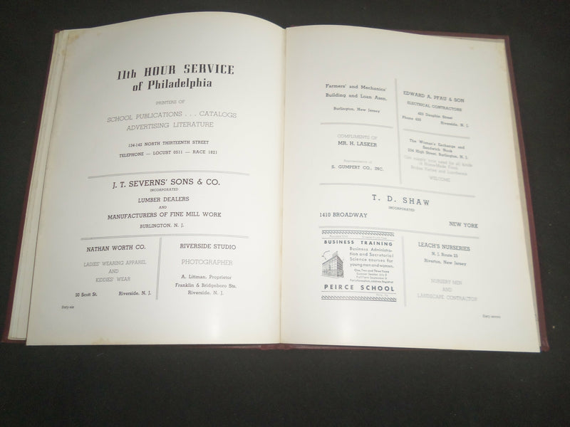 1938 THE IVY ST. MARY'S HALL YEARBOOK - BURLINGTON, NEW JERSEY - YB 2554