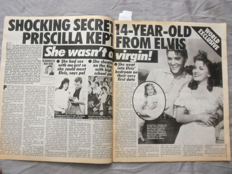 1997 AUGUST 19 STAR MAGAZINE - PRISCILLA TRAPPED ELVIS - K 294