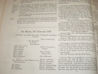 1833 JOURNALS OF THE HOUSE OF LORDS VOLUME NO. 65 - GULIELMI QUARTI - KD 4B
