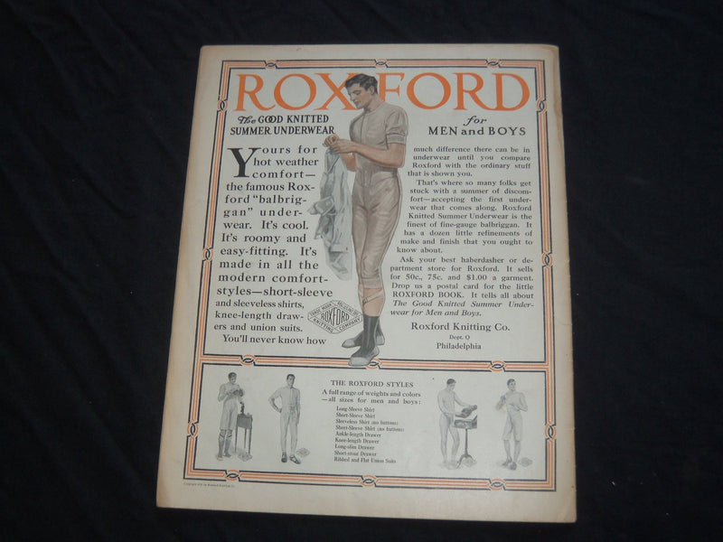 1911 JUNE 10 THE SATURDAY EVENING POST MAGAZINE - ILLUSTRATED COVER - SP 619