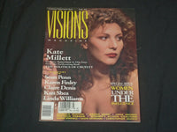 1992 FALL VISIONS MAGAZINE - SOLVEIG DOMMARTIN COVER - B 890