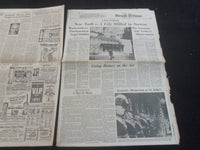 1963 NOVEMBER 25 NEW YORK HERALD TRIBUNE NEWSPAPER - RUBY KILLS OSWALD - NP 5810