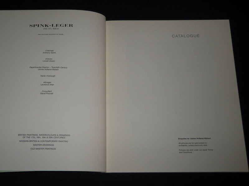 1999 TWENTIETH CENTURY BRITISH ART BOOK - SPINK-LEDGER PICTURES - D 433