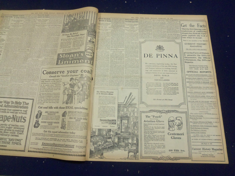 1918 FEBRUARY 18 NEW YORK TIMES - MARAUDING SOLDIERS IN CETROGRAD - NT 8245