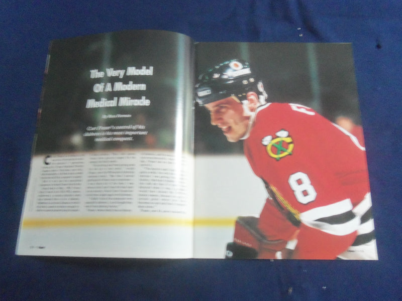 1991 NHL GOAL MAGAZINE - BRETT HULL COVER - VOLUME XIX, ISSUE 9 - SP 6483U