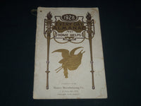 1928 EVERYDAY ALMANAC AND HOME HELPS SOFTCOVER BOOK - MAURER CO. - J 4005