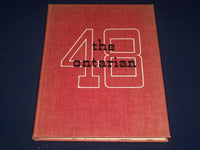 1948 ONTARIAN STATE UNIVERSITY COLLEGE YEARBOOK - OSWEGO NEW YORK - YB 408