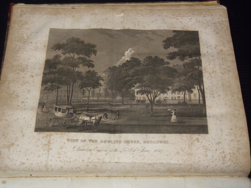 1829-1830 NEW YORK MIRROR AND LADIES GAZETTE BOUND VOLUME - R 89G