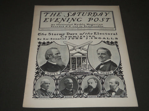 1900 MARCH 24 THE SATURDAY EVENING POST MAGAZINE - ILLUSTRATED COVER - SP 576