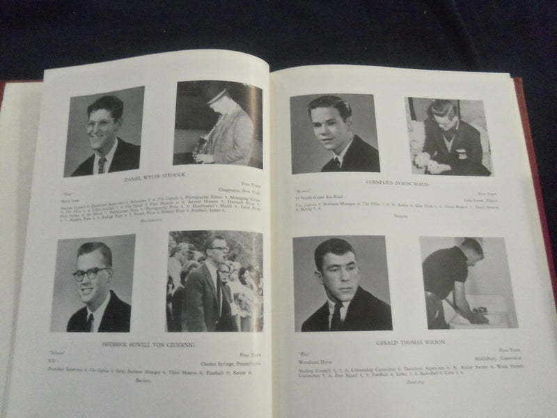 1958 THE PILLAR SALISBURY SCHOOL YEARBOOK - SALISBURY, CONNECTICUT - YB 2620