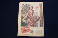 1948 MARCH 28 PICTORIAL REVIEW MAGAZINE - BARBARA BEL GEDDES COVER - E 23135