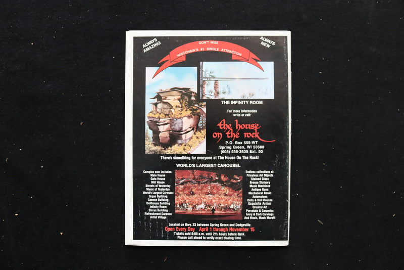 1987 MARCH/APRIL WISCONSIN TRAILS MAGAZINE - JACKSON ISLAND COVER - E 9882