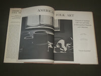 1971 AMERICA'S FOLK ART HARDCOVER BOOK EDITED BY ROBERT L. POLLEY - I 1403