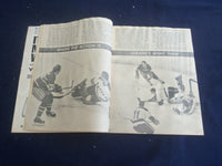 1970 APRIL HOCKEY PICTORIAL MAGAZINE - MIKE LAUGHTON-JUHA WIDING COVER - ST 200U